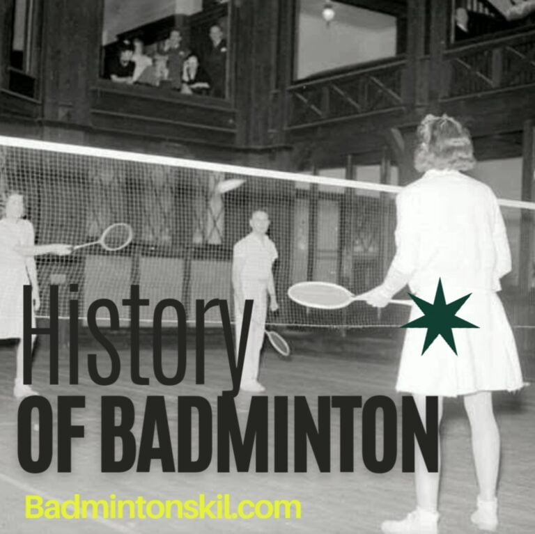 A History of the Badminton Game
