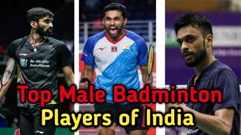 Top Male Badminton Players of India